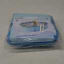 Foldable Dog Pool,Outdoor Pools with 6 Silicone Balls,Portable Dog Pools for Large Dogs,Hard Plastic Pool for Dogs Swimming in Summer (Blue, Medium-48" x 12")