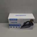 Steam Iron for Clothes, 1800W with 20.28oz Water Tank,Ceramic Soleplate,3-Way Auto-Off, 20s Fast Heat-up,Burst of Steam, Precision Tip,Self-Clean, Anti-Calc, Vertical Steamer for All Fabrics