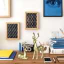 BESPORTBLE Christmas Reindeer Sculpture, 2Pcs Resin Deer Christmas Decoration Gold Elk Statues for Living Room, Desktop, Table Centerpiece, Bookshelf Xmas Home Decor