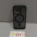 TORRAS Stronger Magnetic for iPhone 13 Pro Case, 12FT Military Grade Drop Tested, Compatible with MagSafe, Slim Protective Matte Silicone for iPhone 13 Pro Phone Case 6.1'', Translucent Black