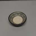 Ceramic Incense Burner Holder for Sticks, Handmade Small Incense Cone Holder for Coil, Sage Cones, Ash Catcher, Smudge Bowl for Yoga Meditation Room Dcor (Boho)