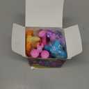 4Pcs Dinosaur Airplane Travel Toys Easter Basket Gifts for Toddlers Kids Boys Girls Sensory Suction Cup Tube ADHD Autism Road Trip Car Activities Essential Stocking Stuffer Valentines Day