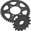 Front and Rear Sprockets Front 16 Rear 43 Tooth Replacement for Kawasaki ZX-6R ZX600 ZX636
