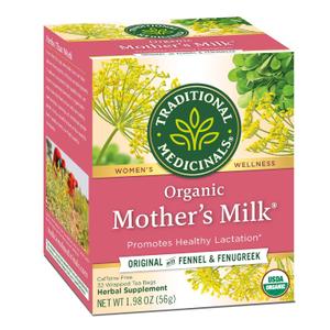 4 x Traditional Medicinals Organic Mothers Milk Women's Tea Bag, 32 Count (EXP 05/01/26)