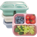 Multicolor Plastic Bento Box Containers, 10 Pack