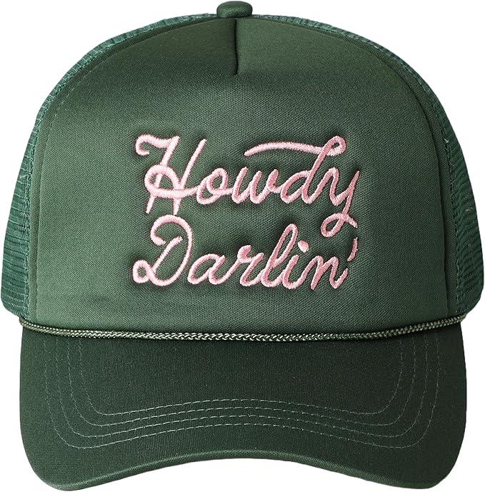 Retro Foam Mesh Trucker hat Trendy Design Summer Baseball Cap for Womens, Size: One Size