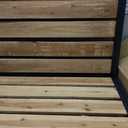No Dig Wooden Privacy Fence Screen, 38" H X 42" W Outdoor Air Conditioner Fences, Hide Trash Bins Or Ac Units, Decorative Garden, Patio, Backyard Fence -Temporary Fencing -2 Panels