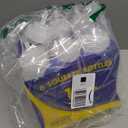 New Star Foodservice Squeeze Bottles, Plastic, Wide Mouth, 16 oz, Clear, Pack of 6 (24 Ounces)