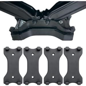 RV Stabilizer Jack Pads, Heavy Duty Snap-On Leveling Block for Scissor Jacks (4 PCS)