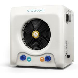 12,000 BTU Swimming Pool Heat Pump Electric Pool Heater for Above Ground Pools Up to 3,000 Gallons,Heating and Cooling Pool Heater 120V