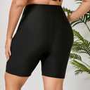 Halcurt Women's 5" High Waisted Swim Board Shorts (Available in Plus) Bikini Swimsuit Bottoms Modest Boyshorts