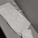 NLUS White Chef Hat and Apron, Adjustable Chef Costume Set, Kitchen Cooking Baking Apron with 2 Pockets for Men and Women