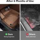 AOMSAZTO Brown Floor Mats for BMW X5 2019-2026 (G05)