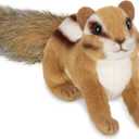 Bearington Chippie Chipmunk Stuffed Animal - 7" Realistic Stuffed Animals with Soft Fur for Toddlers and Wildlife Animal Lovers - Plush Toy Chipmunk Stuffy - Adorable Gift for Kids