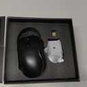 KLIM Blaze X RGB + New + Rechargeable Wireless Gaming Mouse with Charging Dock + Long-Lasting Battery + Up to 12000 DPI + Wired & Wireless Mouse PC, PS5, PS4, Mac + Black