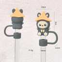 10mm Silicone Straw Covers for Stanley Cup 30&40oz (9-Pack) - Reusable Dust-Proof Straw Topper Caps & Lid Accessories