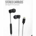 Acoustix Premium Sound Stereo Earbuds with Lightning Connector