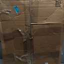 9X12 Area Rugs Machine Washable Rugs for Living Room Bedroom Hallway, Non Slip Indoor Soft Accent Distressed Boho Vintage Print Lightweight Thin Low Pile Carpet (Coffee, 9x12)