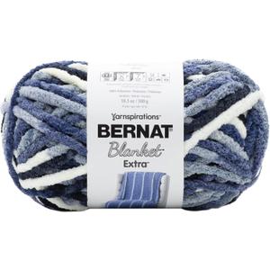Yarn Blanket Extra Faded BLU