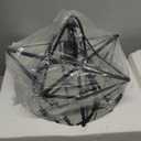 16'' Large Moravian Star Pendant Light Clear Glass Hanging Star Lights on Chain