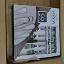 Mikasa Bravo 65-Piece Flatware Set for 12, 18/10 Stainless Steel Silverware with Full Service, Includes Forks, Knives, Spoons, and Serving Utensils