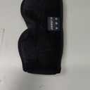 LC-dolida Sleep Headphones, 3D Sleep Mask Bluetooth Wireless Music Eye Mask, Sleeping Headphones for Side Sleepers Sleep Mask with Bluetooth Headphones Ultra-Thin Stereo Speakers Perfect for Sleeping (Black)