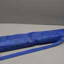 Sport-Brella Super-Brella UPF 50+ Sun and Rain Canopy Umbrella, 8 Foot Portable Beach Shelter with Side Panels, Wind Flaps, and Carry Bag, Blue