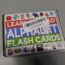 Alphabet Flash Cards - Thick ABC Flash Cards for Kids