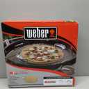 Weber® Gourmet BBQ System Pizza Stone with Carry Rack, 16.7", 16.7" Long