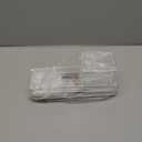 White Toothbrush Holders for Bathrooms, 4 Slots Tooth Brushing Organizer, Electric Tooth Brush Toothpaste Holder