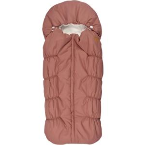 BEABA High Performance Waterproof Universal Stroller Footmuff, Warm Baby Bunting for Baby Stroller, Baby Winter Essentials, Baby Blanket Cover for Stroller (Terracotta)