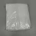 Amazon Basics Lightweight Super Soft Breathable Wrinkle-Resistant Microfiber 4-Piece Bed Sheet Set with 14-Inch Deep Pockets, Queen, Bright White, Solid