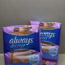 Always Discreet Adult Incontinence Underwear for Women and Postpartum Underwear, Large, Up to 100% Bladder Leak Protection, 76 Count (2 Packs of 38)