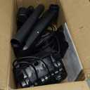 Montek Heavy-Duty Single Monitor Arm For 17-57 Inch, Up To 59.4lbs Ultrawide Screens,Gas Spring Dual Curved Adjustable Monitor Stand For Desk, 75/100mm VESA Mount With Usbblack