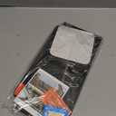 Veharvim Sun Visor Extender for Car (Polarized, UV400, Zipper Slider& Prevents Fingerprints, Pc Lens), Visor Extender Attachment for Car Visor, Anti-Glare for Safe Driving (Driver Side)