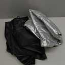 Homoyoyo Outdoor Cover Desk Chair Table Cover 160x160x80cm Silver and Versatile for