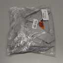 Red Kap Men's Industrial Work Shirt, Regular Fit, Short Sleeve, Light Grey, X-Large Tall