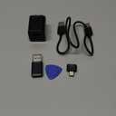 No Audio Charger Camera - Video-Only 1080P Small Camera with Motion Detection - Covert Nanny Cam for Home Indoor Security - 32GB Micro SD Card Included