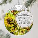 2 x Christmas Ornaments  Ideal for Friends Moving Away, Coworker Leaving, Retirement Gifts for Women & Men, and Goodbye, Going Away, Farewell Gifts for Coworkers, Boss, Work Besties & Best Friends - B