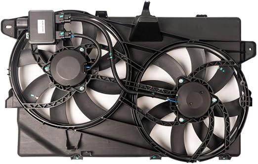 FD502 Replacement Dual Radiator & Condenser Cooling Fan Assembly for Ford Edge 2007-2014 for Lincoln MKX 3.5L 3.7L FD502 Replacement Dual Radiator & Condenser Cooling Fan Assembly for Ford Edge 2007-2014 for Lincoln MKX 3.5L 3.7L