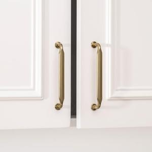 Goldenwarm 10 Pack 5 Inch Champagne Bronze Cabinet Pulls Kitchen Cabinet Handles Solid Zinc Alloy Pulls for Cupboard, Bathroom, Drawer & Dresser