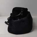 Small Car Seat & Dog Bed - Memory Foam Sponge Cushion - Up To 35 lbs - Washable & Storage Pockets