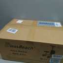 Economy Knee Scooter Steerable Knee Walker for Foot Injuries Compact Crutch Alternative with Dual Braking System (Black)