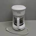 Mr. Coffee 2134286  5-Cup Mini Brew Switch Coffee Maker, White