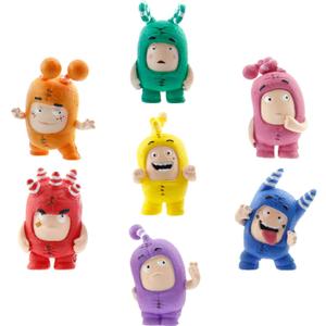 ODDBODS Toy Set of Mini Figurines for Preschool Kids (Ages 3+)