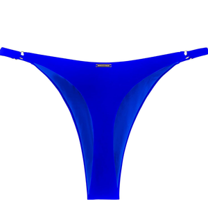 RELLECIGA Women's Adjustable High Cut Thong Bikini Bottom, S