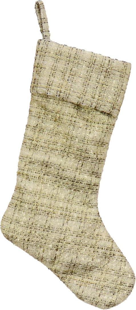 National Tree Company HGT63-PS21382A Stocking, Tan