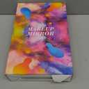 HUONUL Makeup Mirror, Vanity Mirror with Lights, 2X/3X/10X Magnification, Touch Control, Trifold, Dual Power Supply, Valentines Day Gifts for Her,Gifts for Women, Wife, Mom, Girls,Dorm Room Essentials (White)