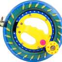 Mint's Colorful Life 8in Kite Reel Winder, Kite Line with Reel, Comes with 1000ft String (Blue, 8 Inch)