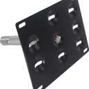 HiSport License Plate Holder Front Bumper Compatible with Mercedes C-Class CLA-Class E-Class S-Class GLK-Class ML-Class GLA-Class SL-Class, No Drill Relocator Hole Adapter Support Holder